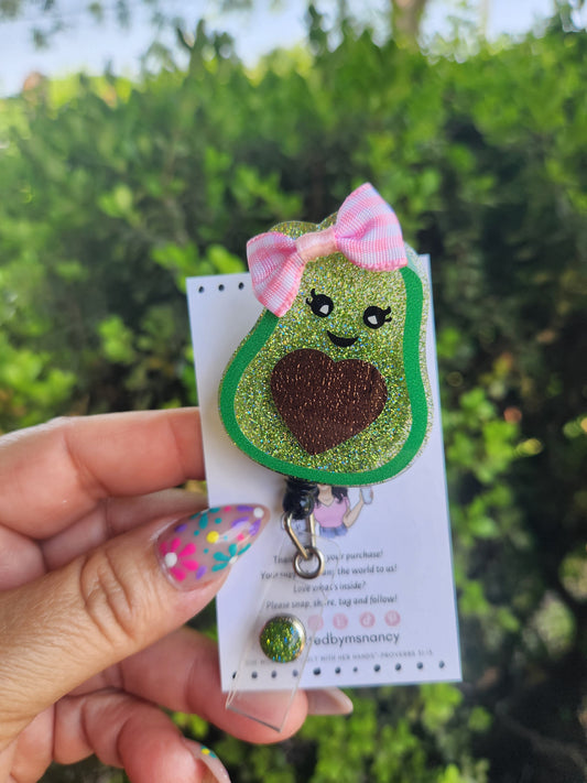 Avocado Girl Badge Reel