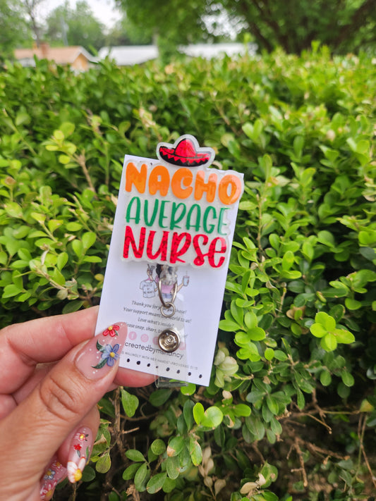 Nacho Avg Nurse Fiesta Theme