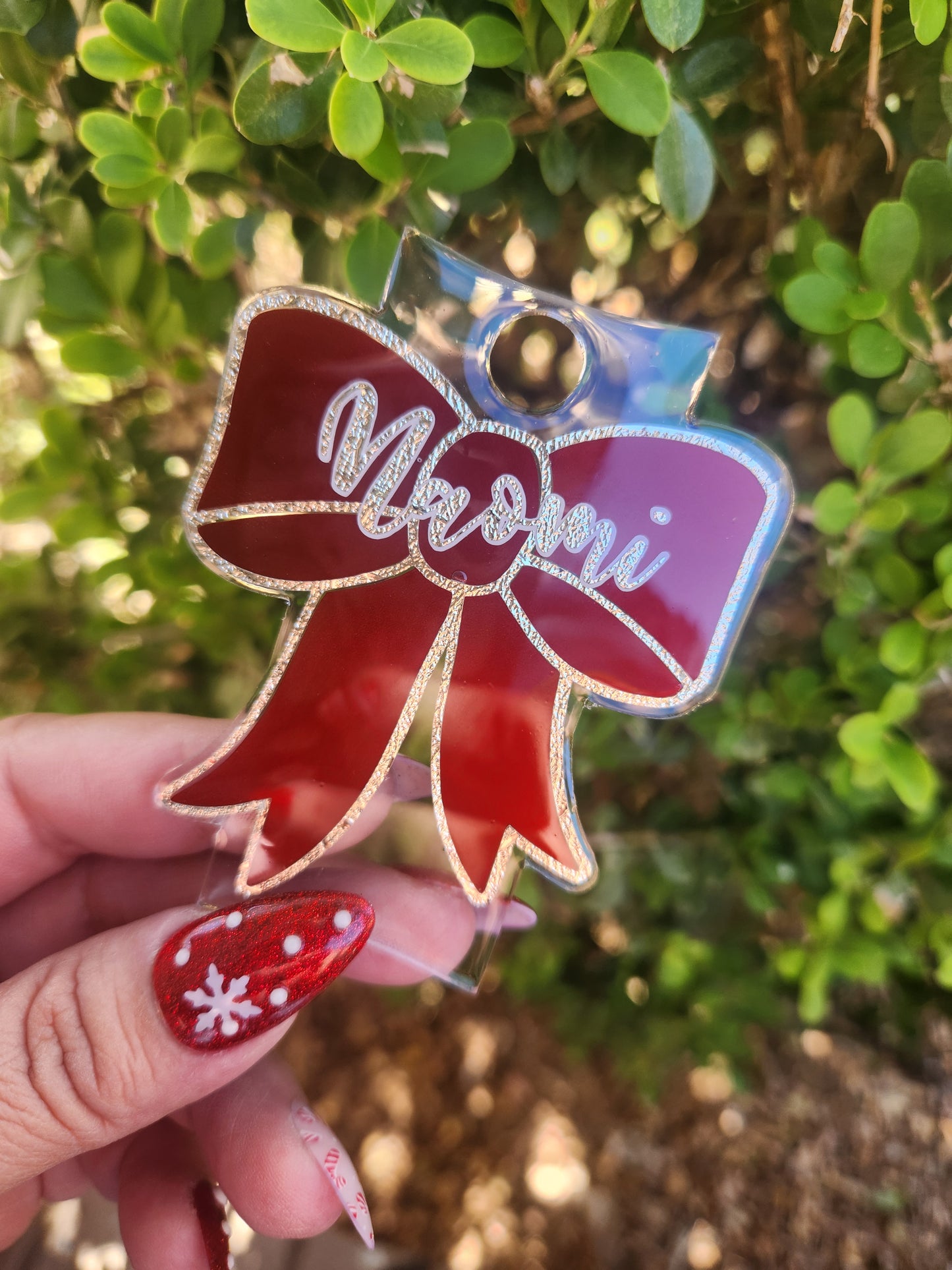 Bow Inspired Tumbler Topper