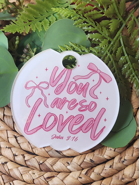 LOVED Tumbler Tag for 40oz Cup