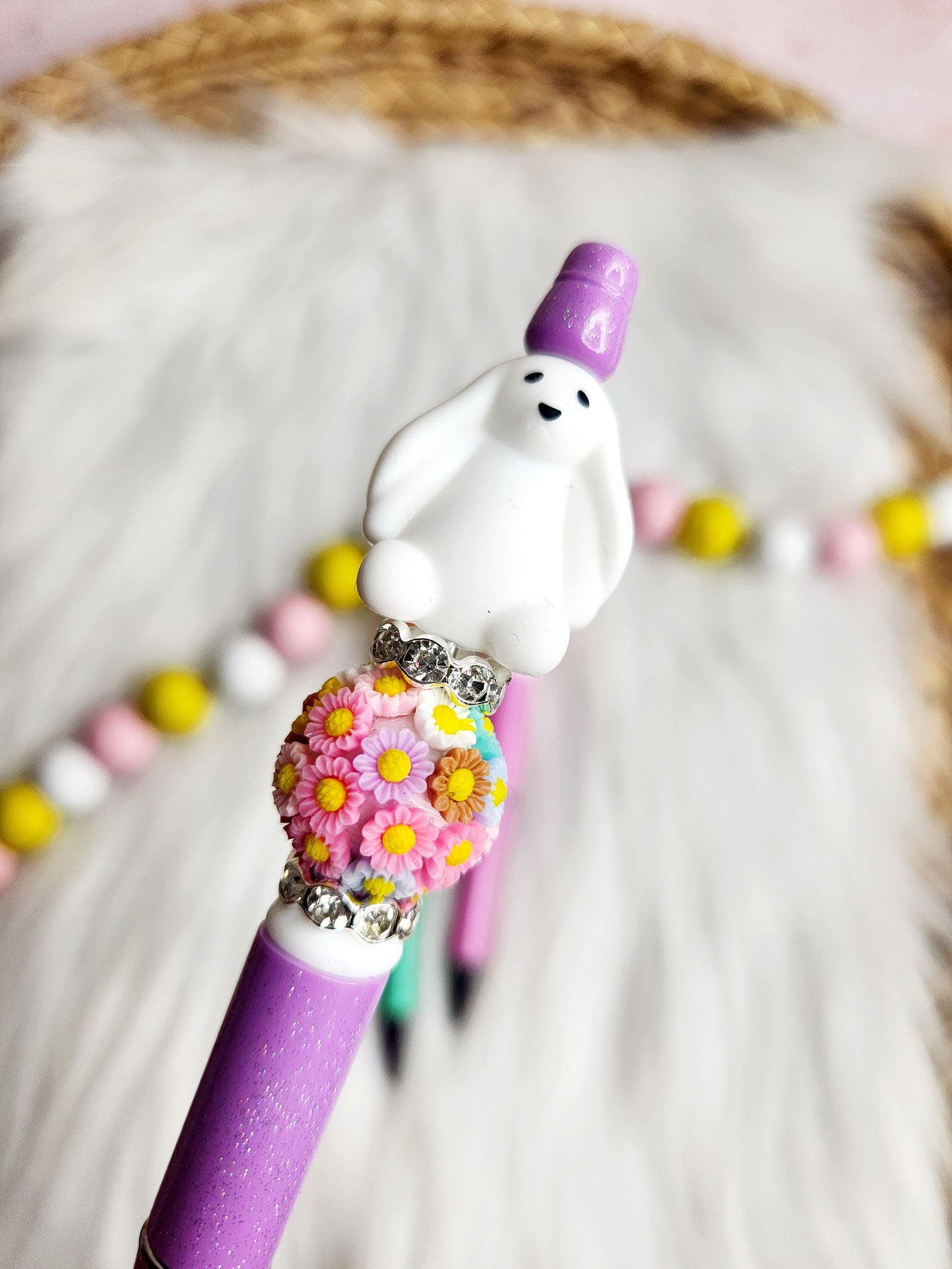 Easter Bunny Floral Pen Collection