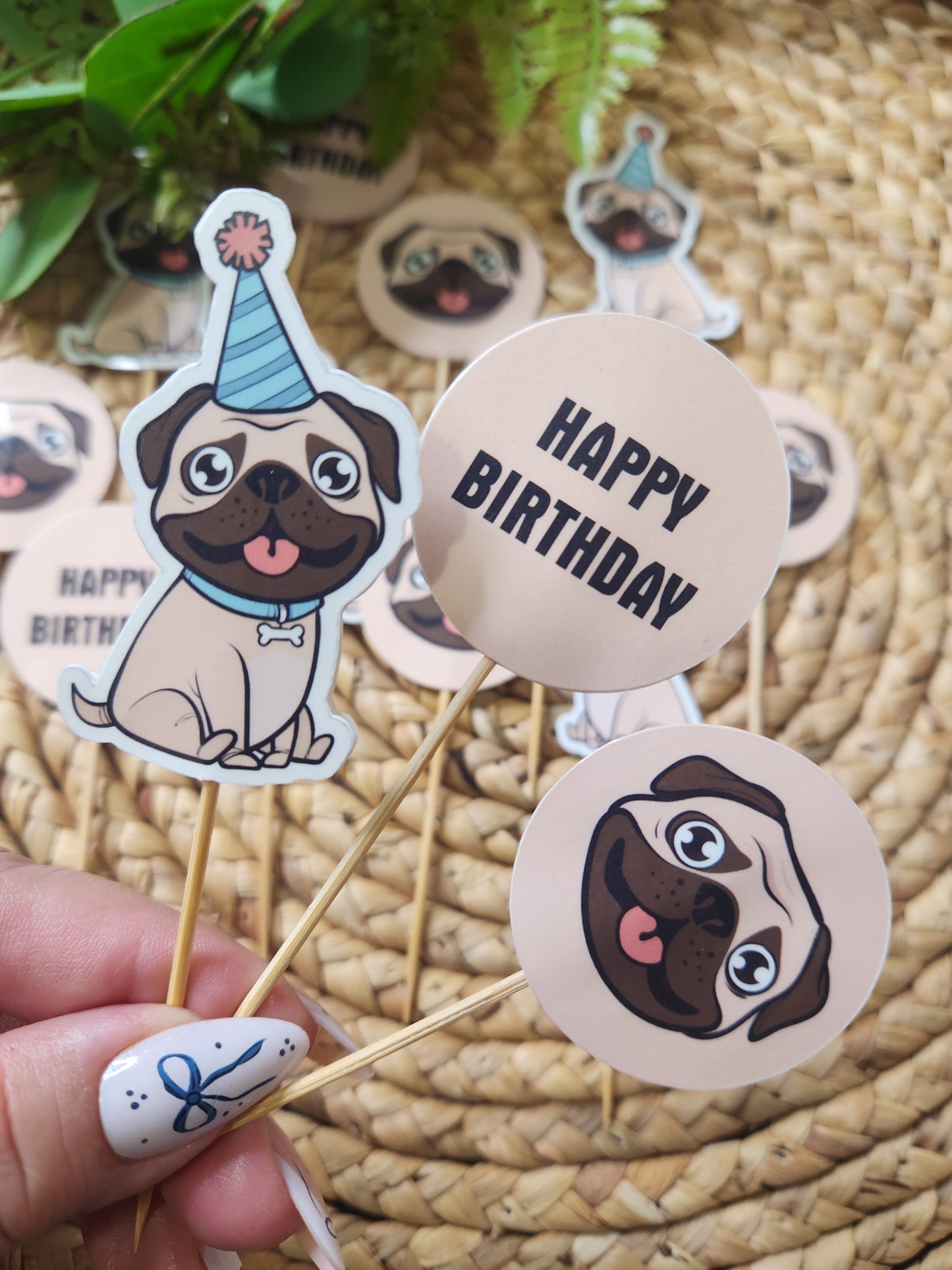 Custom Cup Cake Toppers