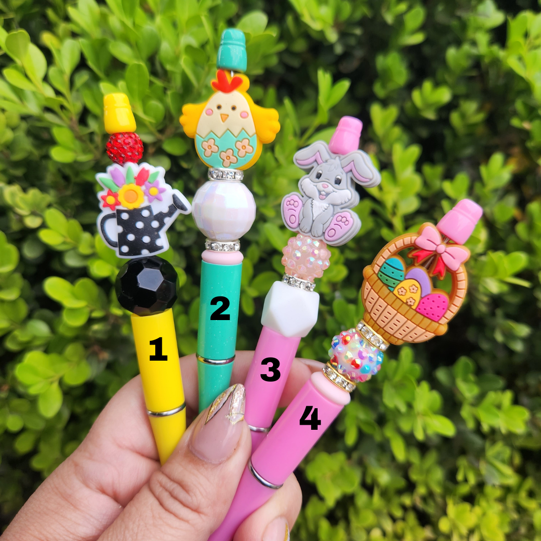 Easter / Spring Beaded Pens