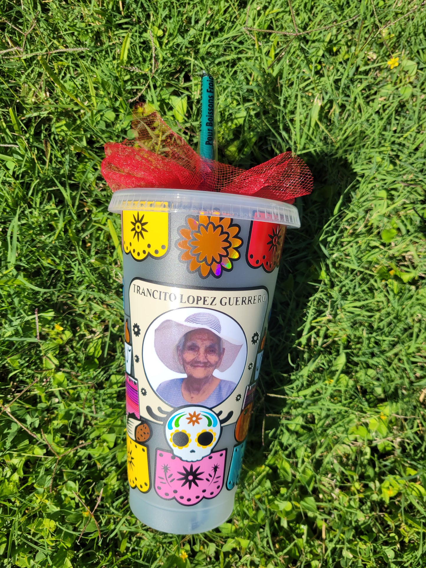 Dia De Los Muertos Cup | Recuerdame Custom Mexican Ofrenda Cold Cup