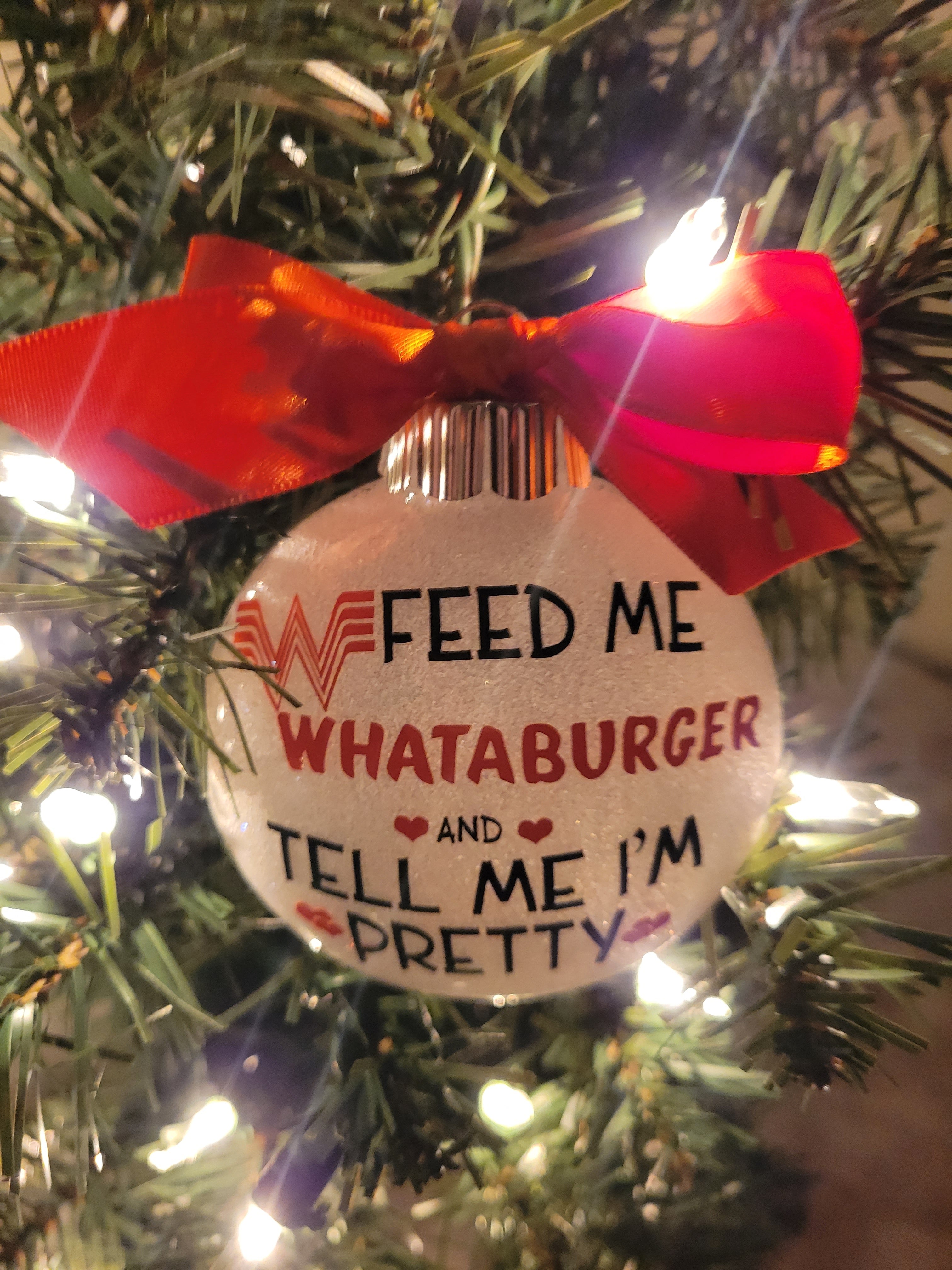 Whataburger Ornament Created by Ms.Nancy