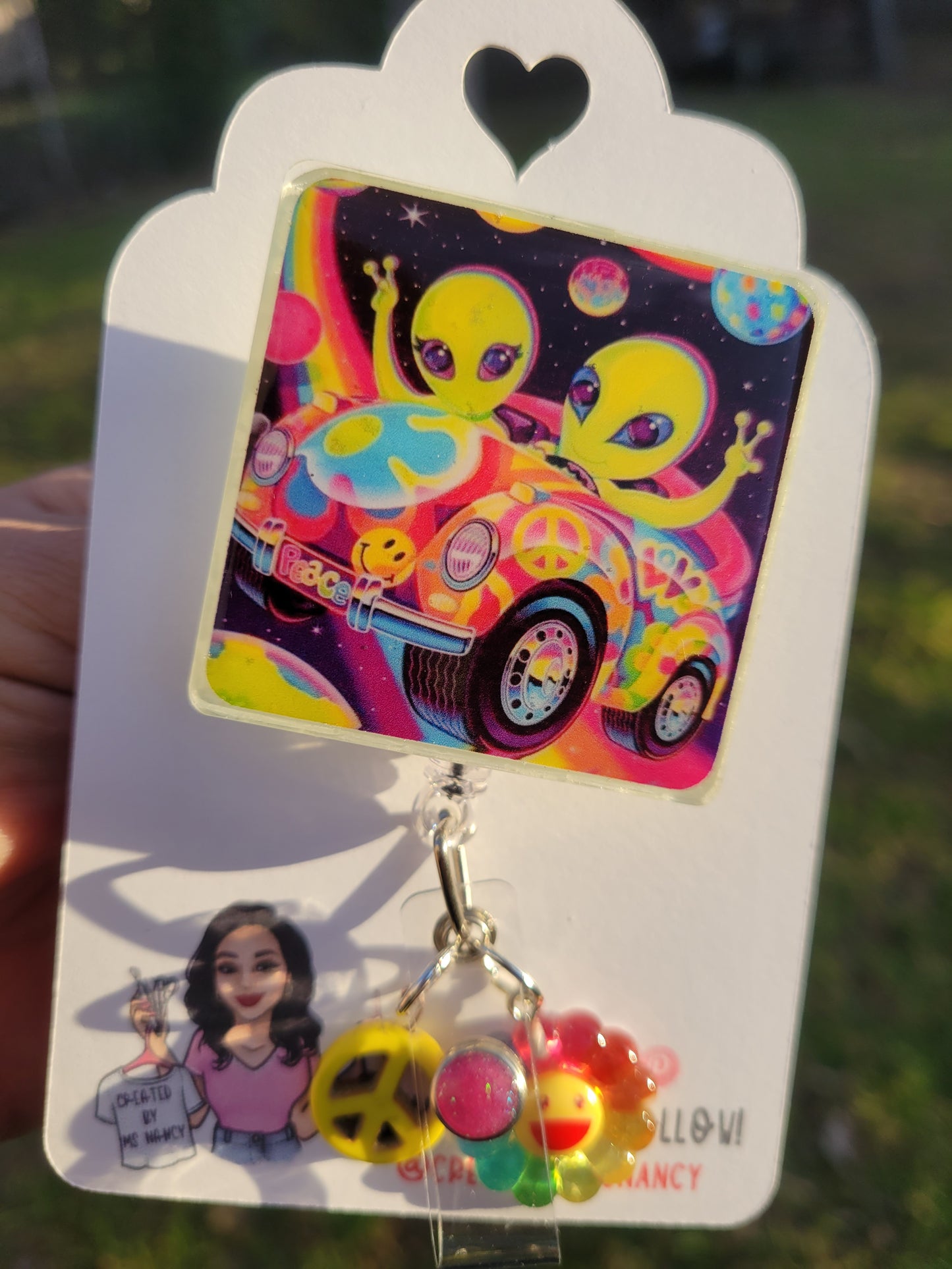 Lisa Frank Inspired Badge Reel