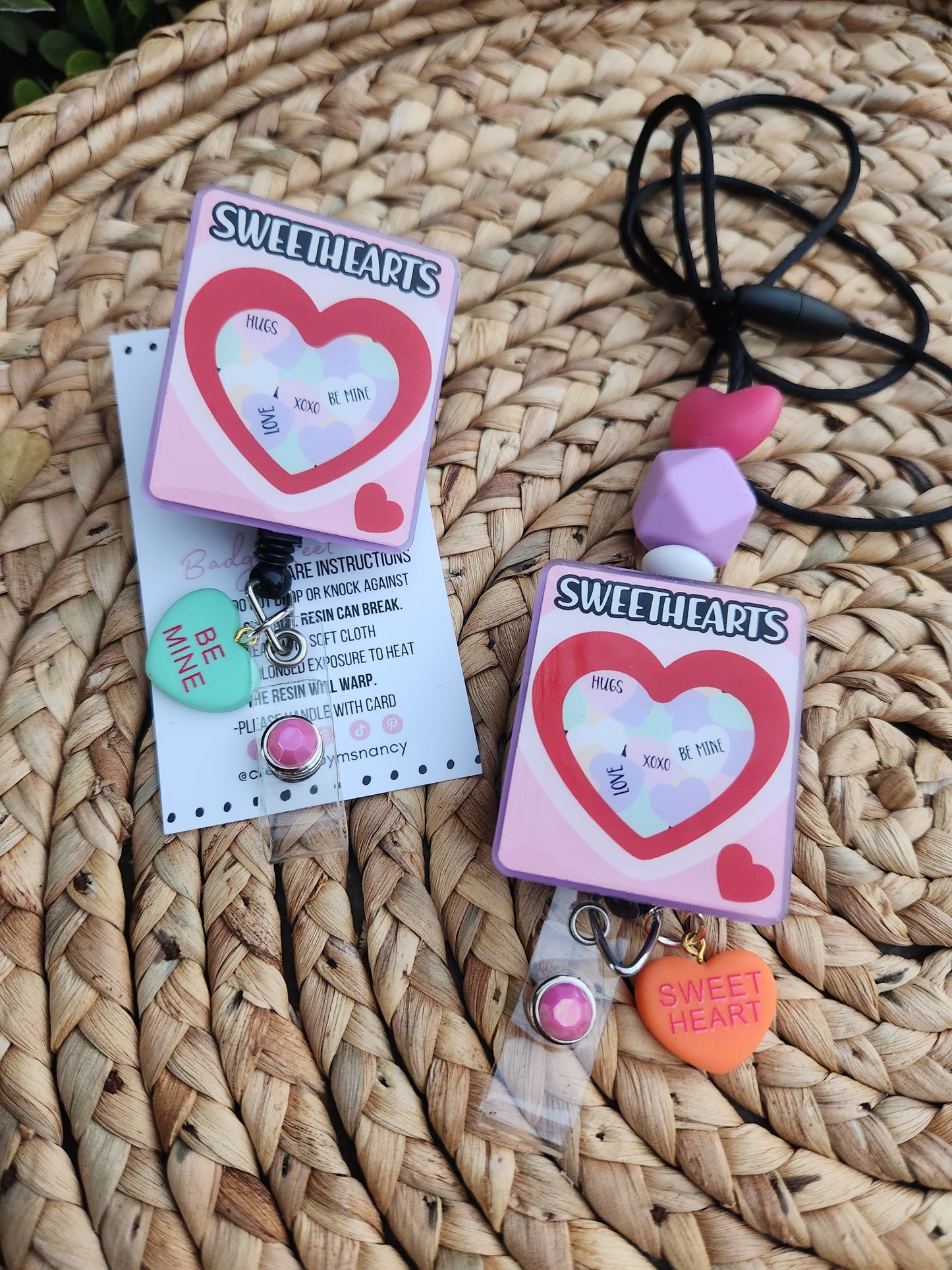 SweetHeart Box Badge Reel