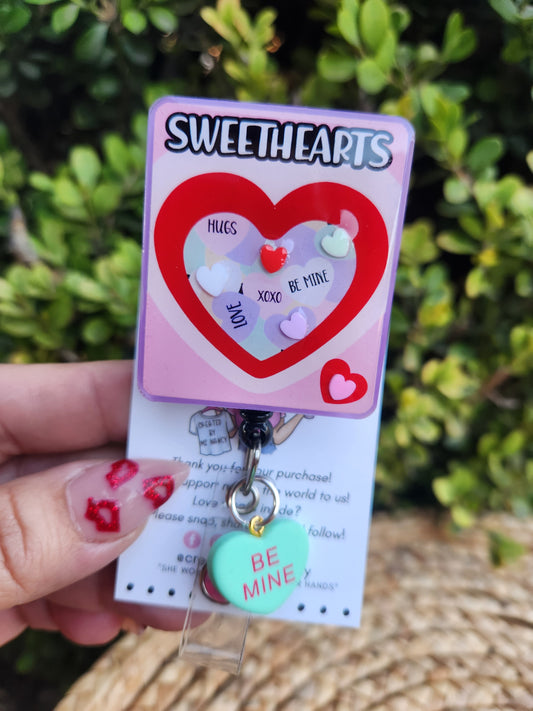 SweetHeart Box Badge Reel