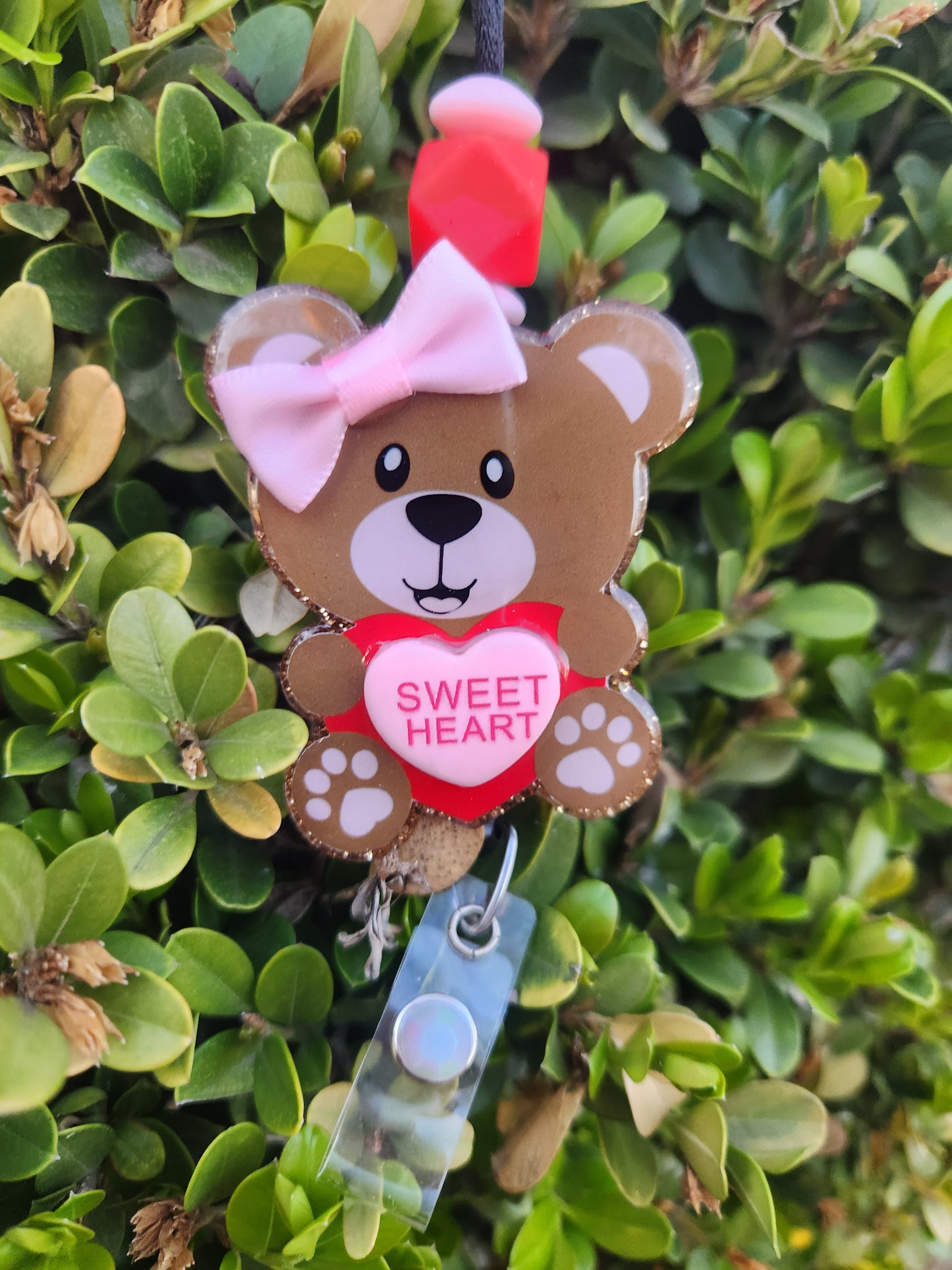 Teddy Bear Badge Reel