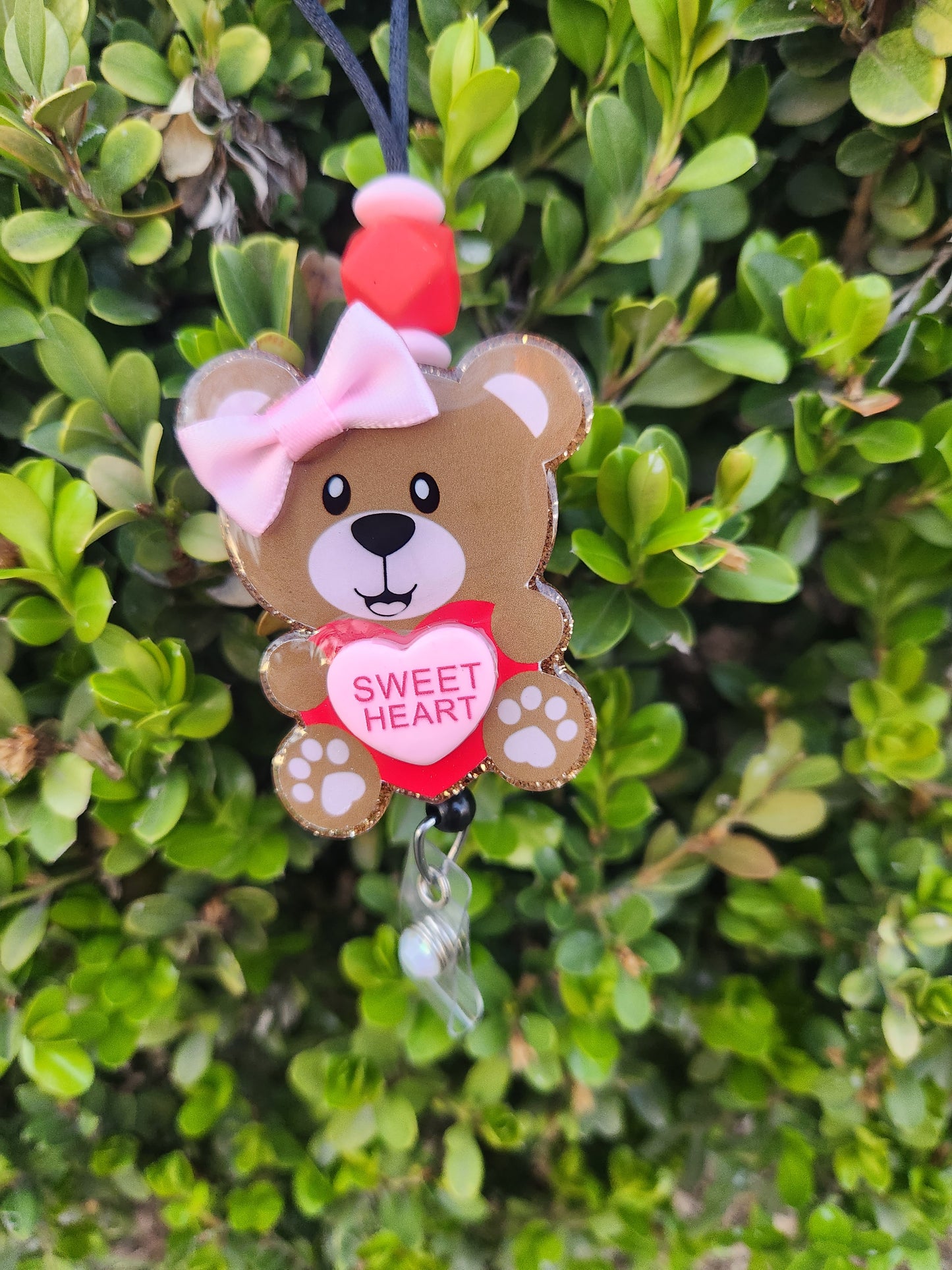 Teddy Bear Badge Reel