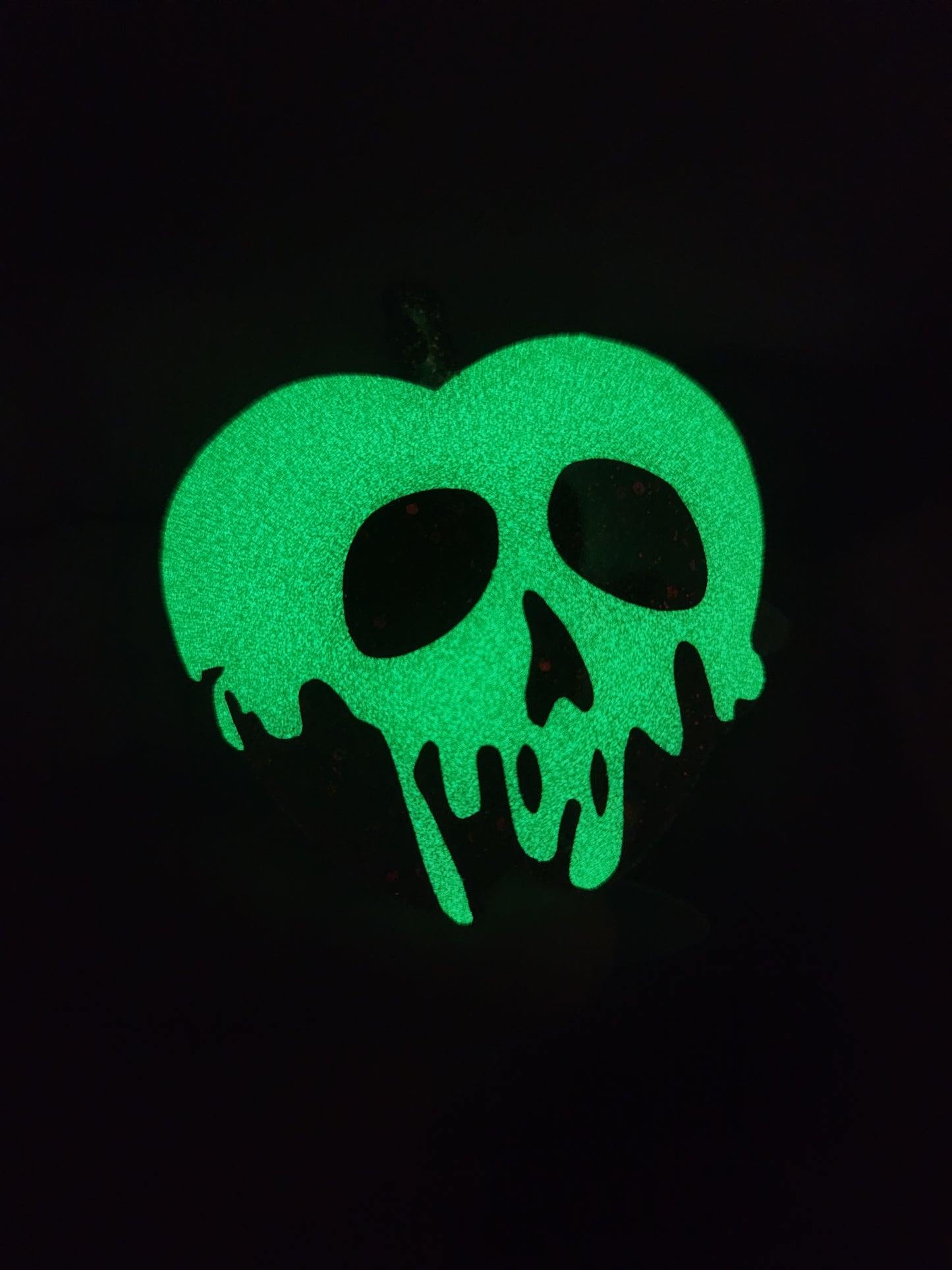 Poision Queen Glow In the Dark Badge Reel