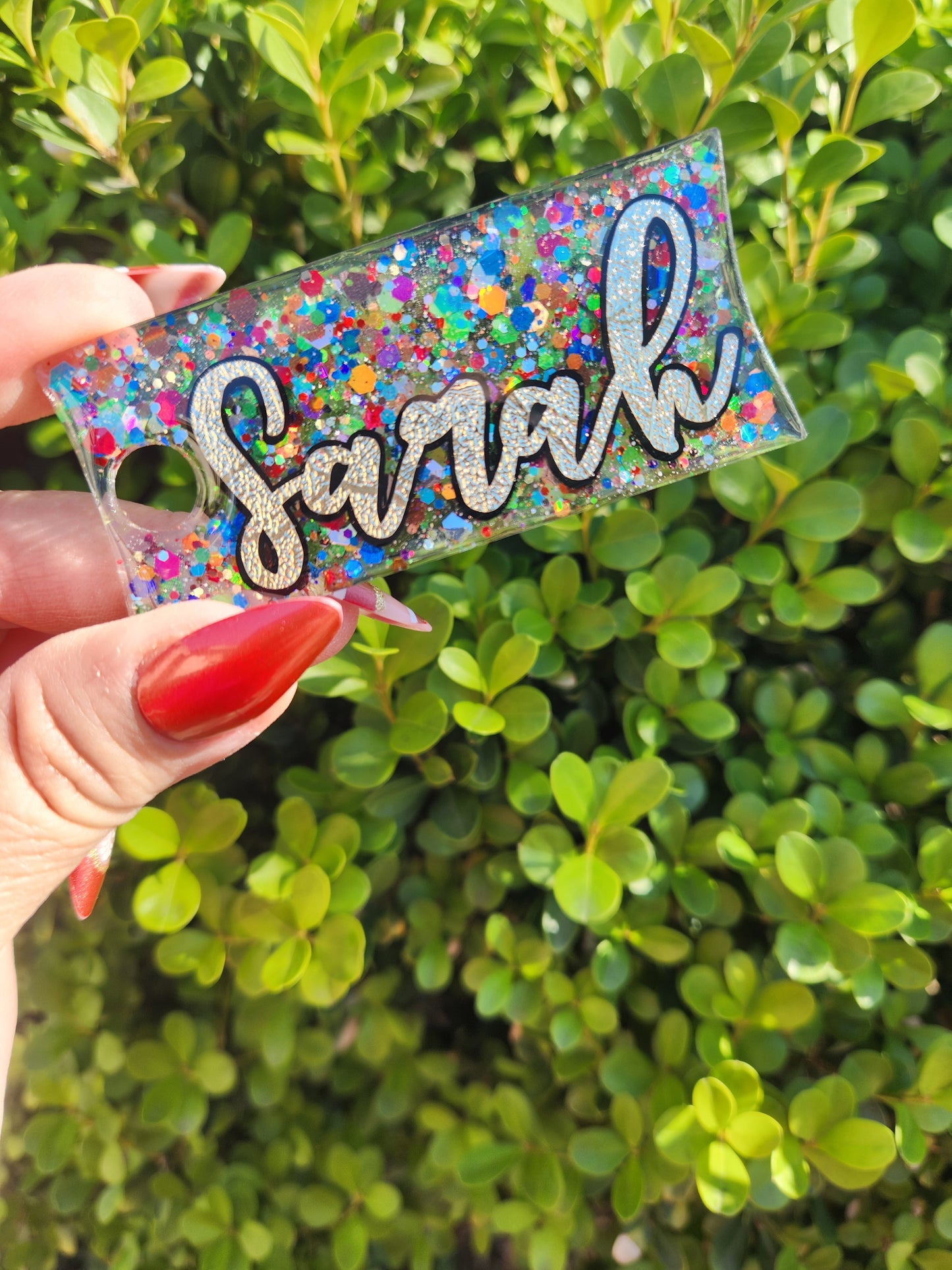 Confetti Name Tag for Stanley Tumblers