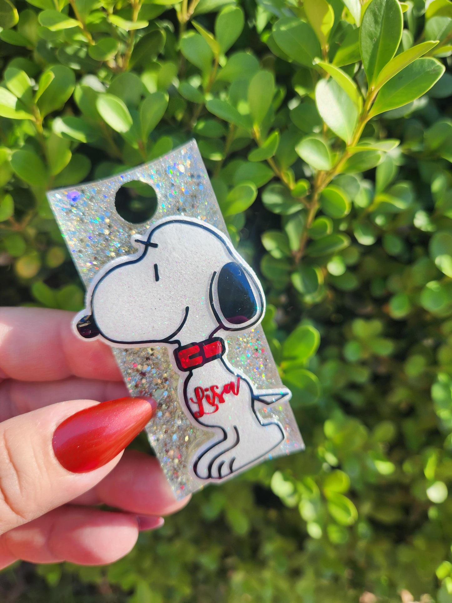 Snoopy Tumbler Tag