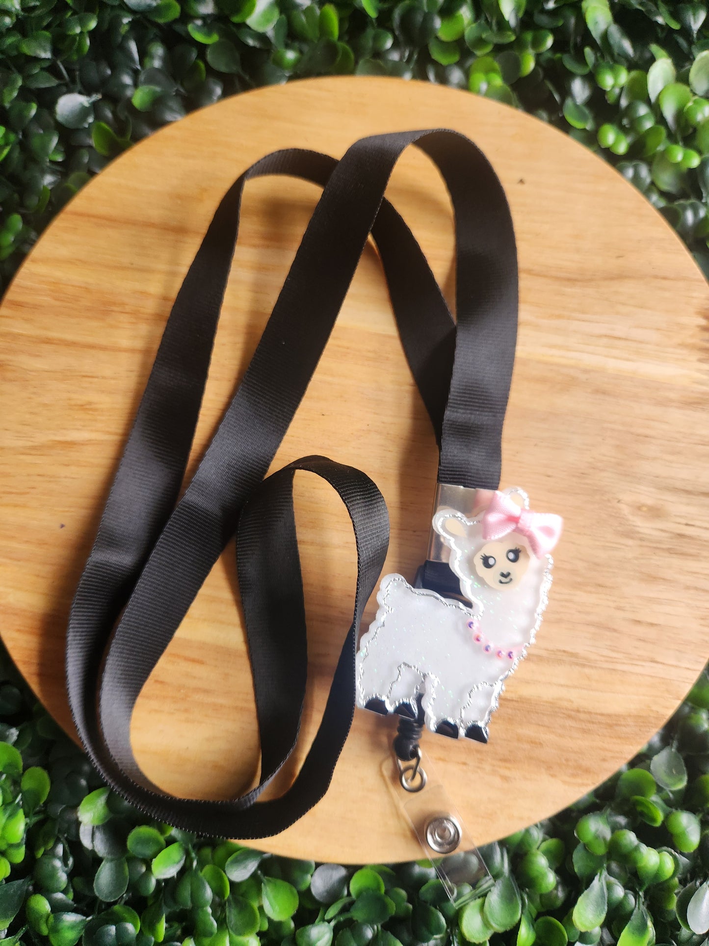 Cute Llama Badge Reel