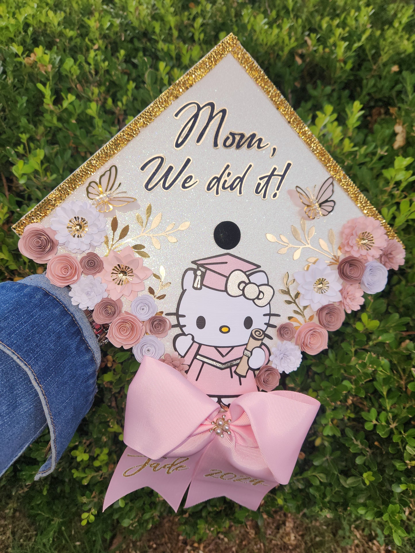 Kitty Grad Cap Design