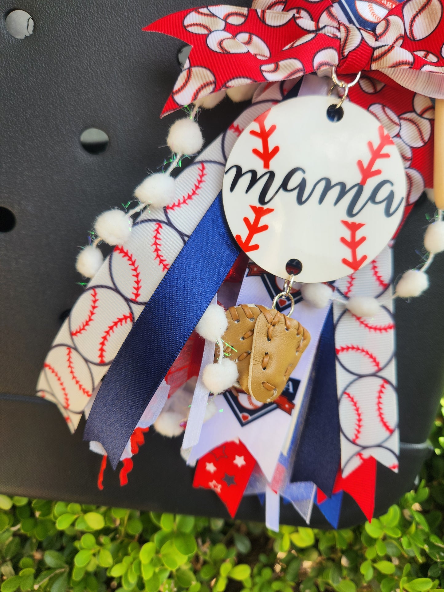 Baseball Momma Bag Tassel