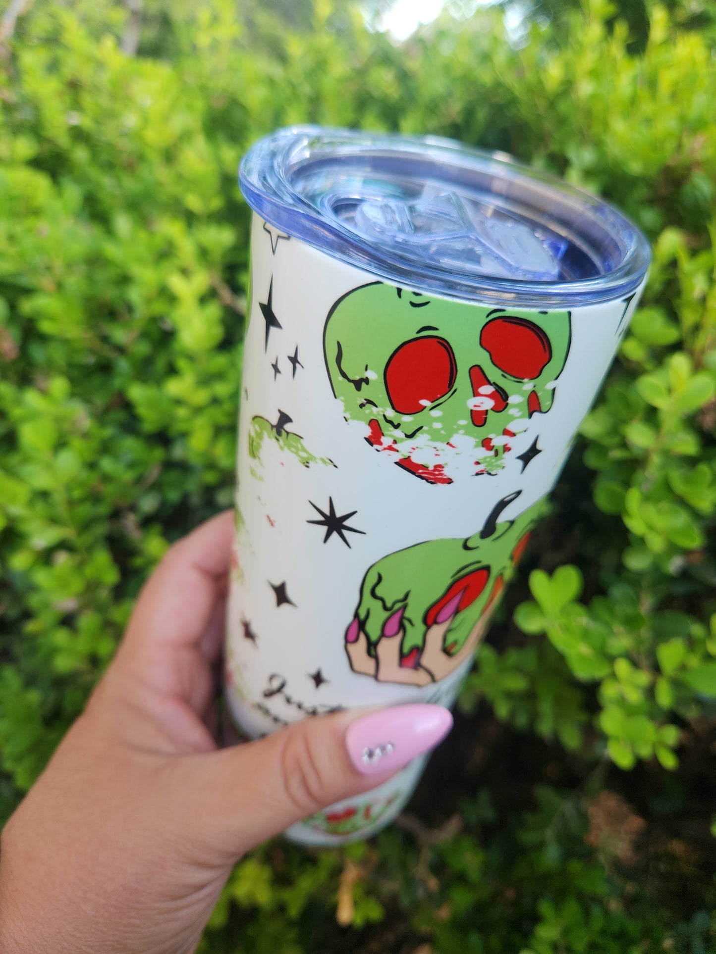 20oz Poision Apple GLOW IN THE DARK Tumbler