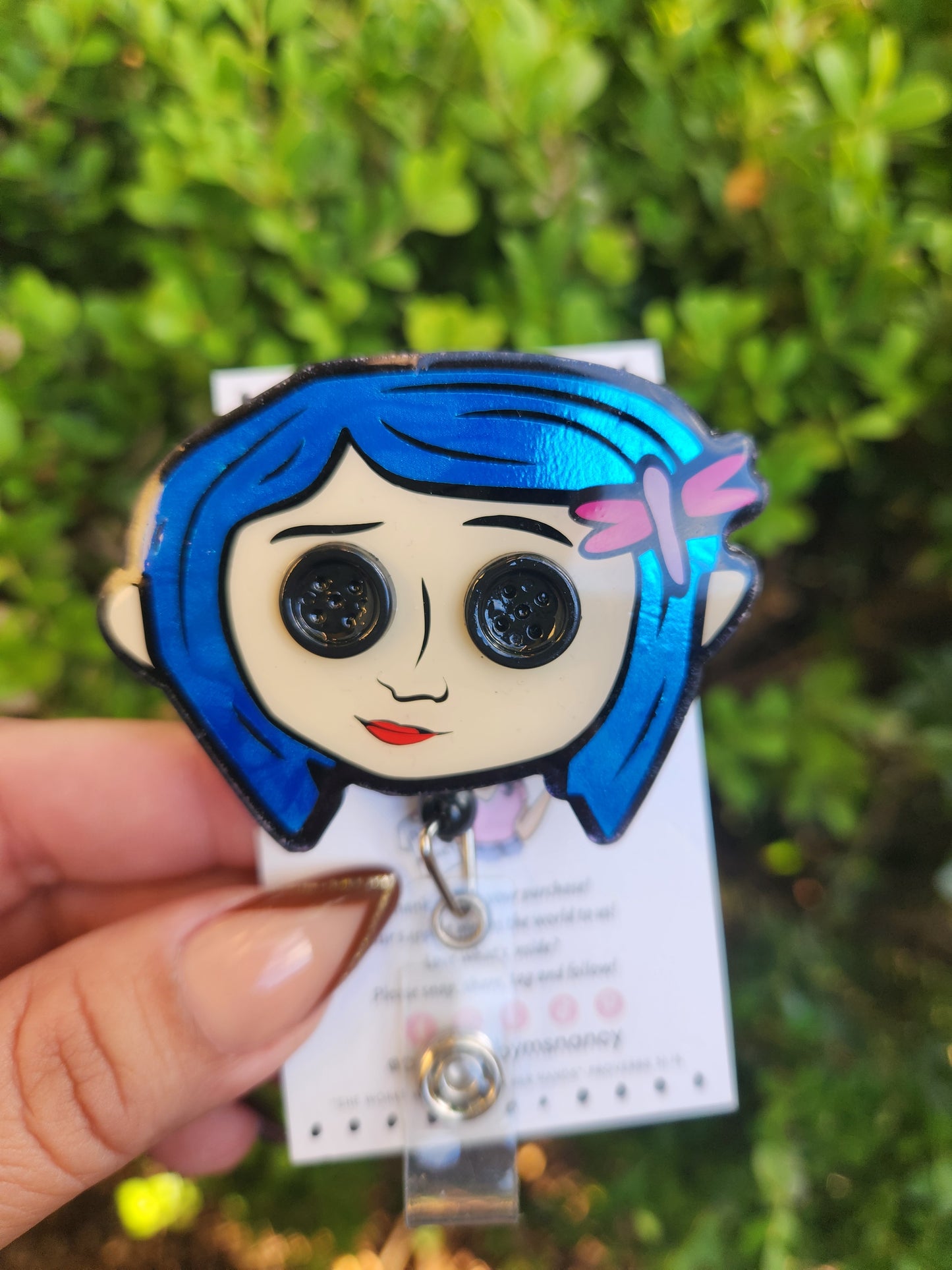 Coraline Badge Reel