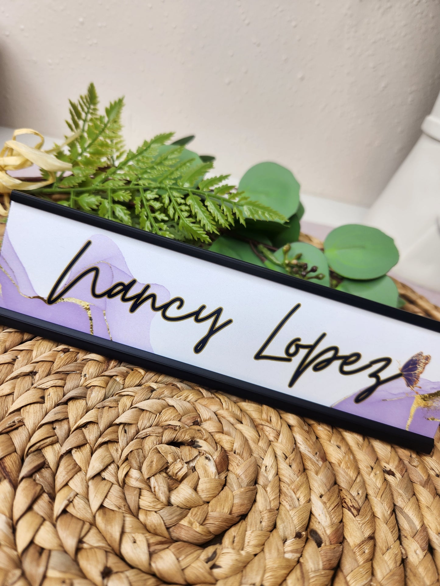 Custom Desk Name Plate