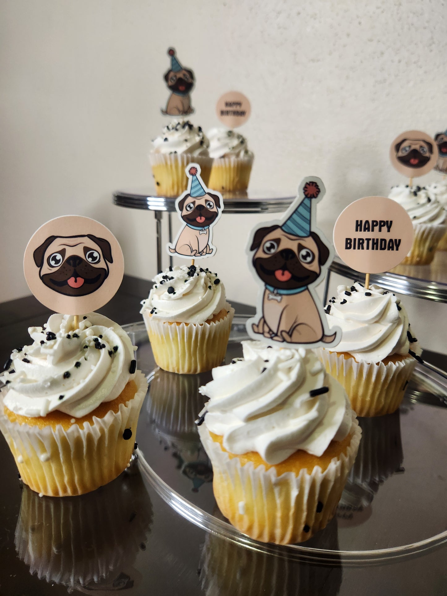 Custom Cup Cake Toppers