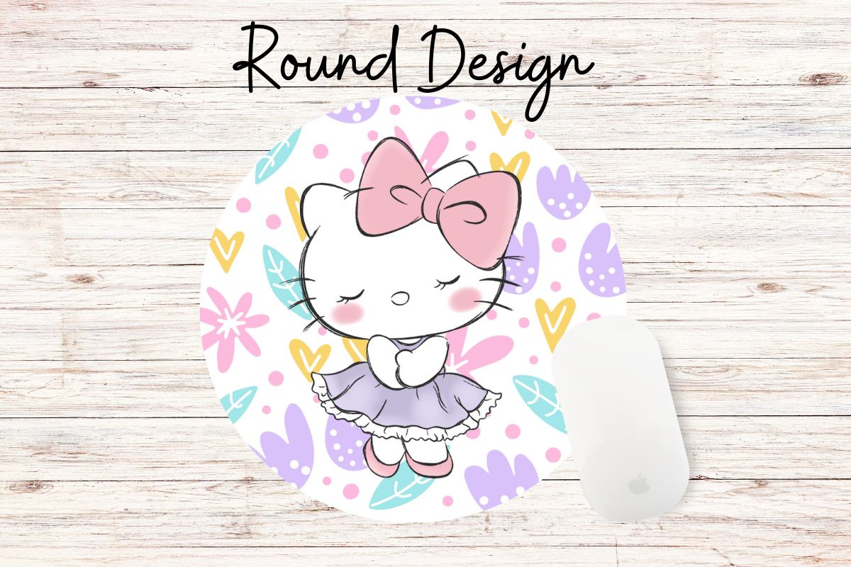 Pastel Kitty Mousepad