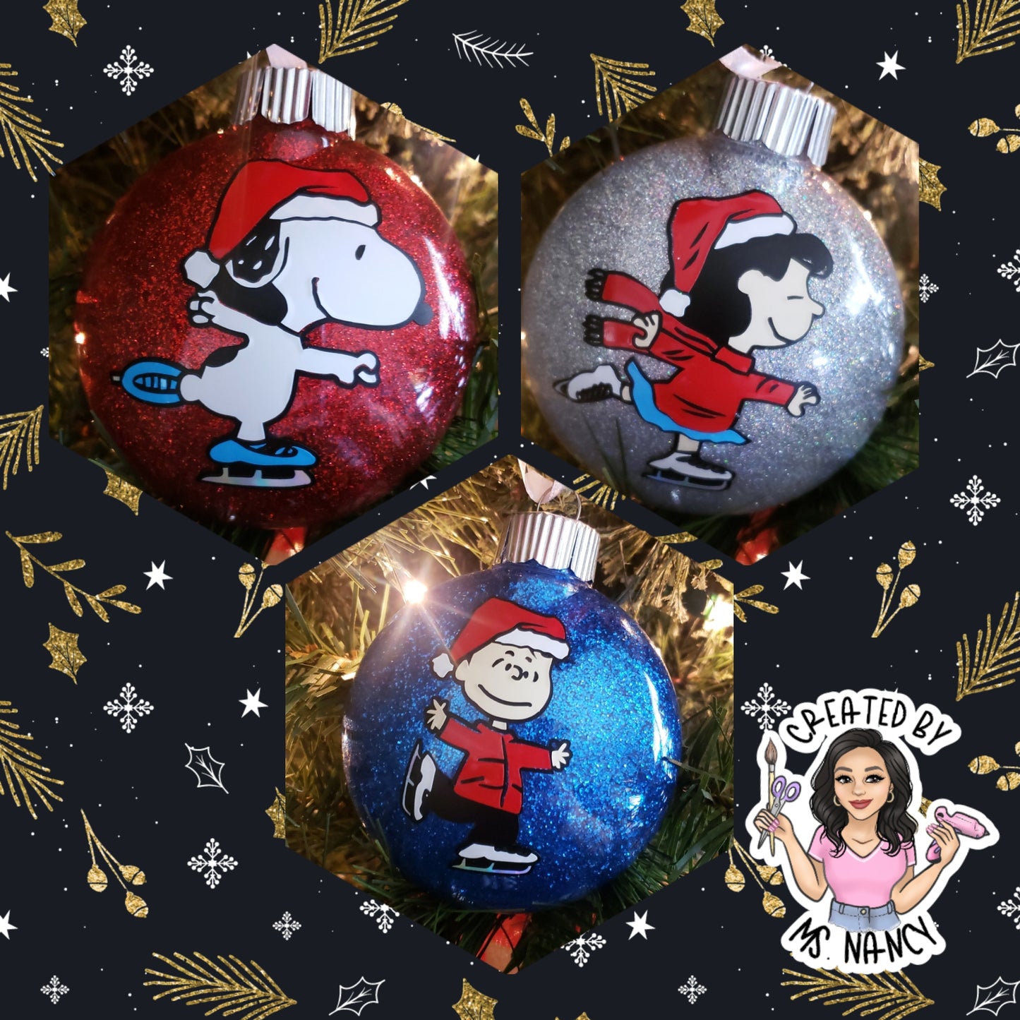 Peanuts Themed Ornaments