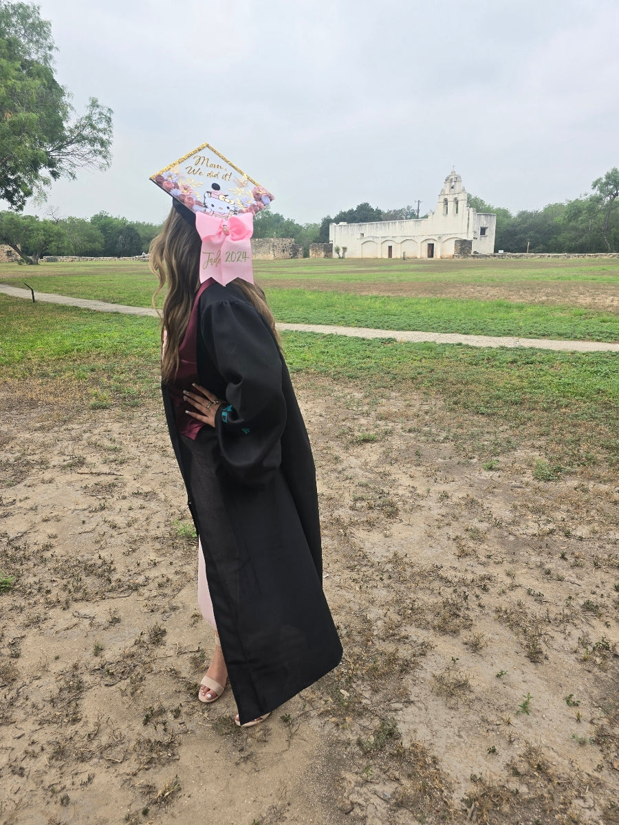 Kitty Grad Cap Design