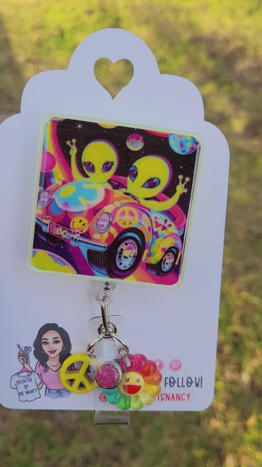 Lisa Frank Inspired Badge Reel